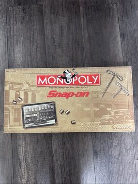 Monopoly x Snap-on Collector Edition Board Game - Vintage 2000 a complete set